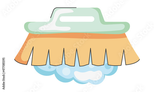 scrub brush icon