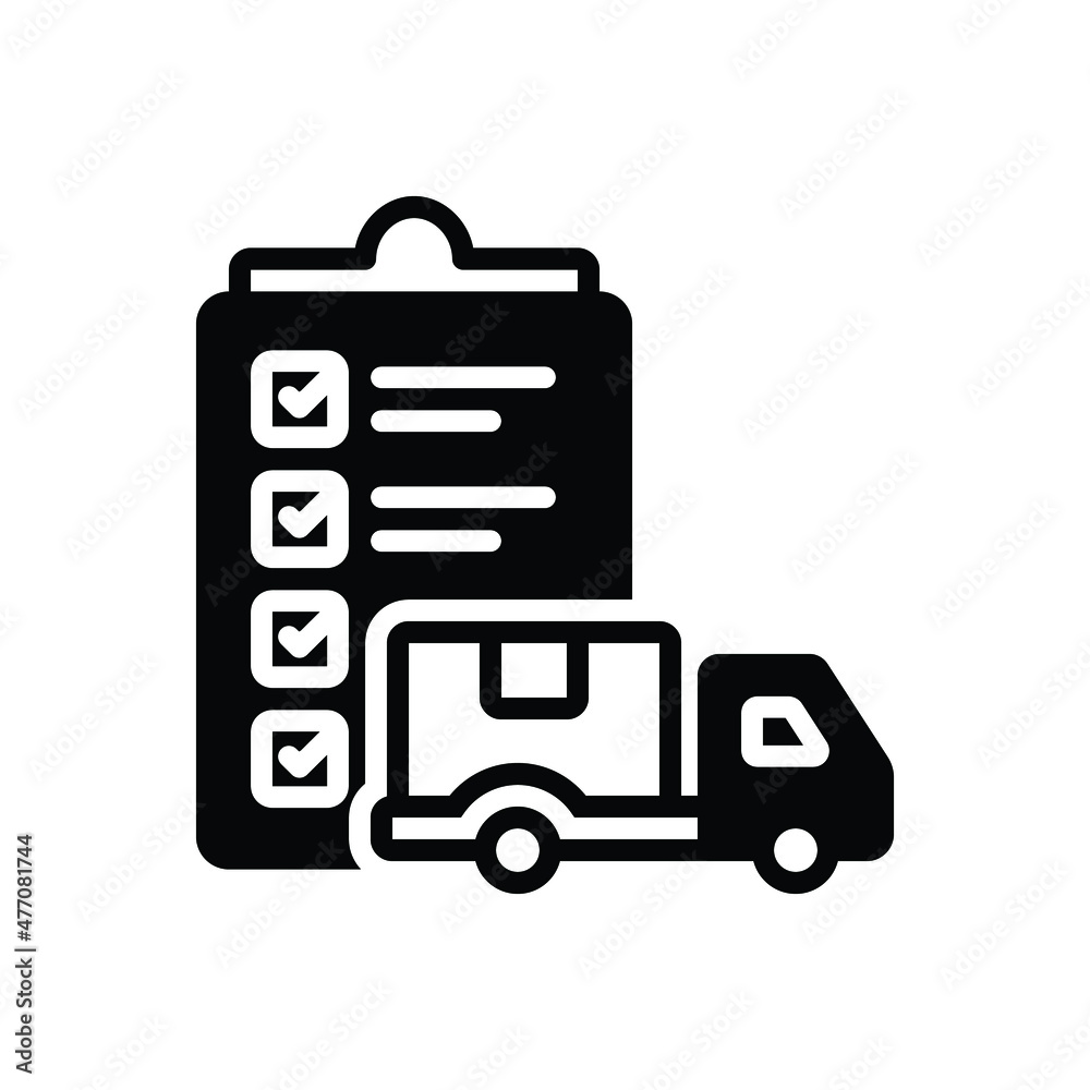 Black solid icon for dispatch Black solid icon for dispatch