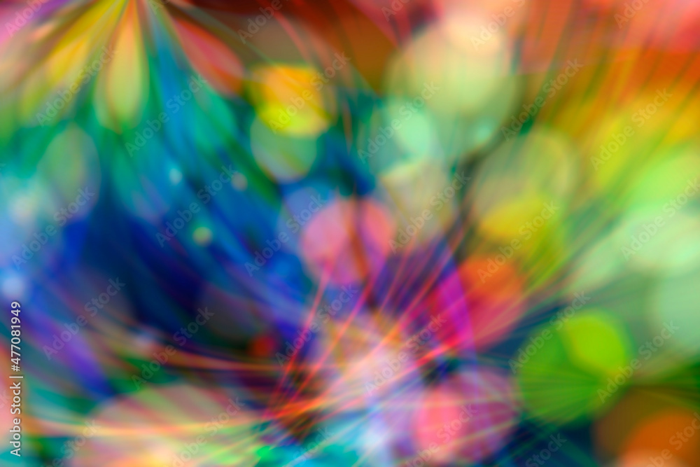 Abstract multicolored blurred bright background with bokeh. Abstract multicolored blurred bright background with bokeh.