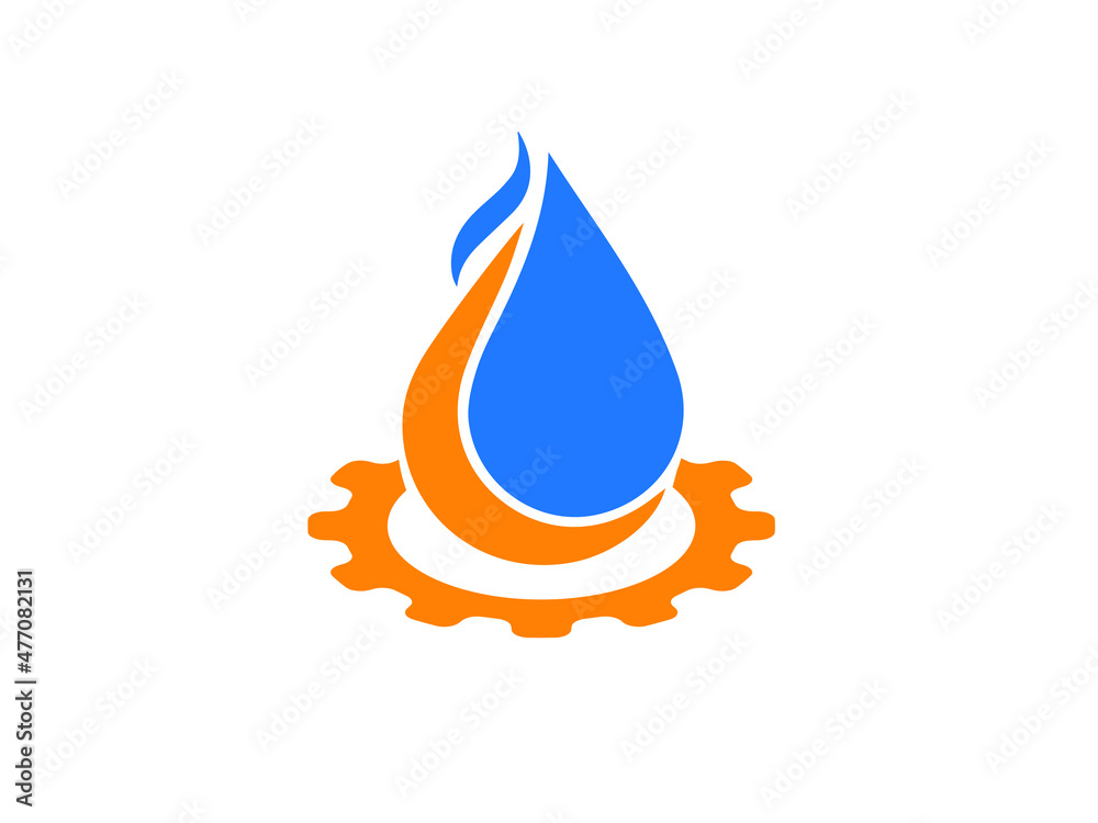 Oil and gas company vector logo design Oil and gas company vector logo design