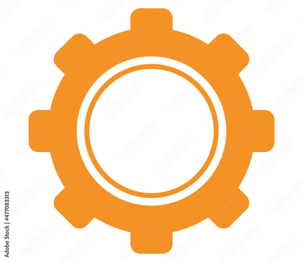 gear wheel icon design