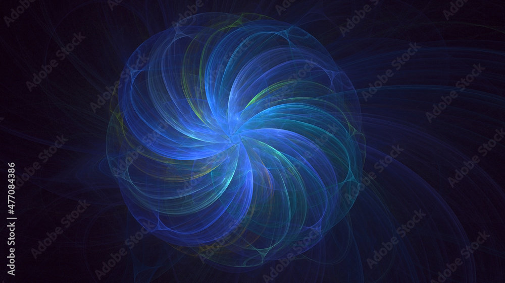 3D rendering abstract multicolor fractal light background 3D rendering abstract multicolor fractal light background