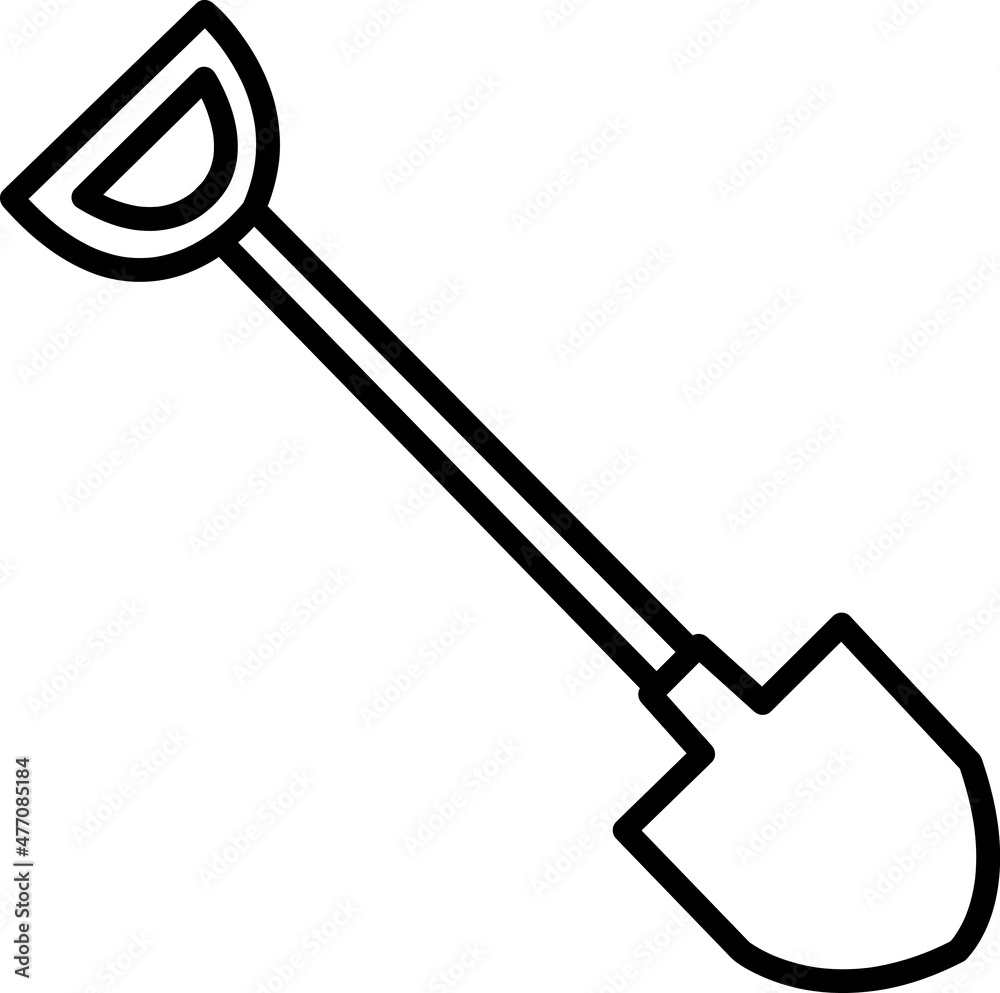 shovel icon illustration isolated vector sign symbol.eps shovel icon illustration isolated vector sign symbol.eps