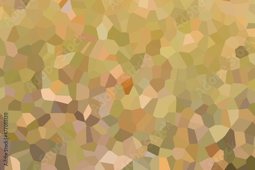 Pastel yellow and brown seamless mosaic
