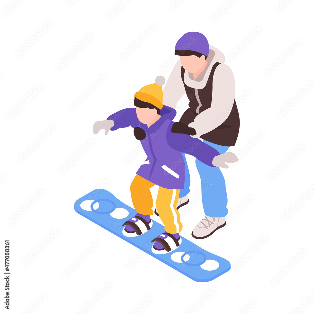 Snowboarding With Parent Composition