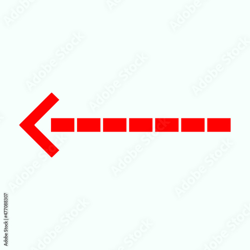 red arrow