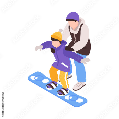 Snowboarding With Parent Composition