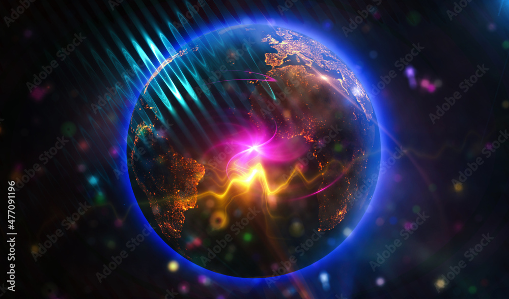 Obraz premium planet in space