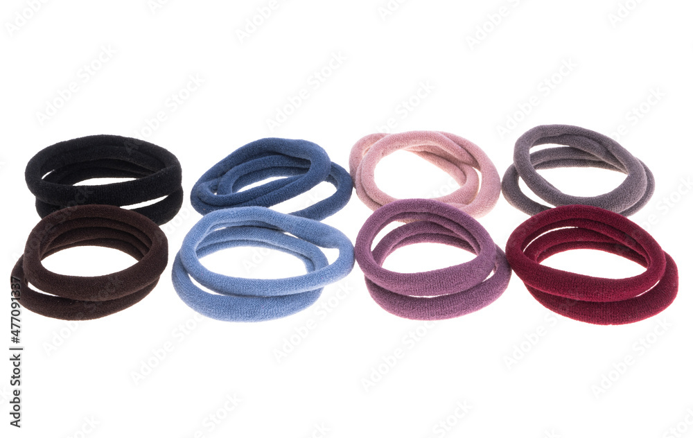 hair rubber bands isolated hair rubber bands isolated