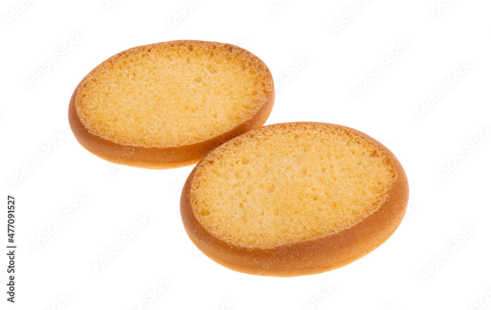 small croutons isolated small croutons isolated