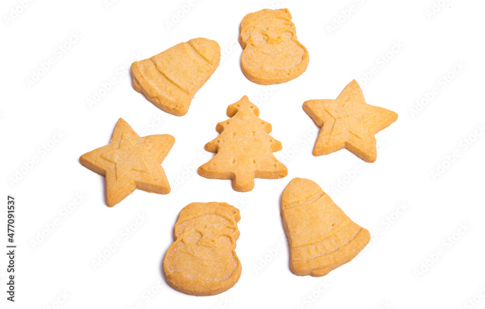 christmas cookies isolated christmas cookies isolated