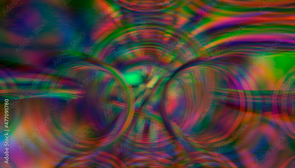 Abstract rainbow blurred bright light prism. Abstract rainbow blurred bright light prism.