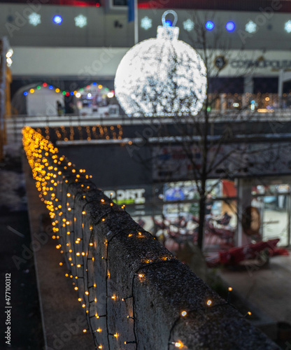 Wallpaper Mural  Christmas lights Torontodigital.ca