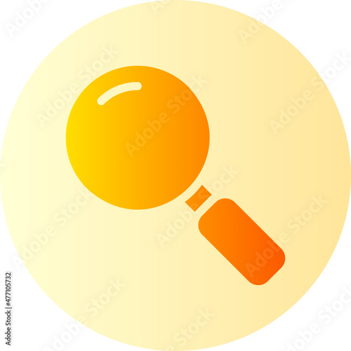 loupe gradient icon