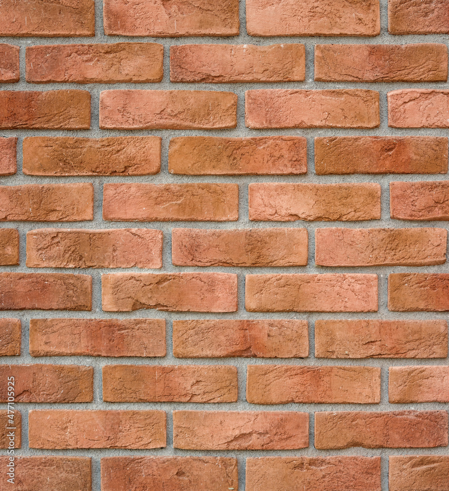 Brick texture. Simple natural detailed brick background Brick texture. Simple natural detailed brick background