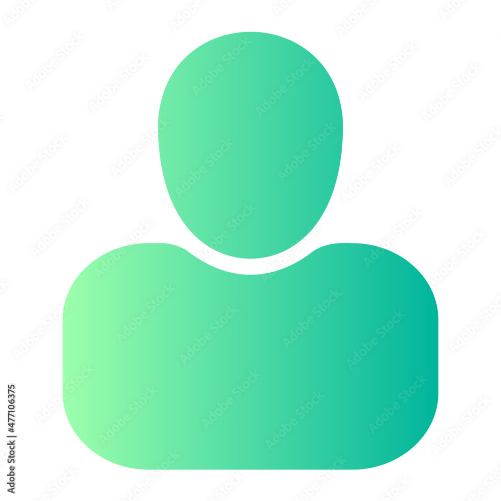 person gradient icon person gradient icon