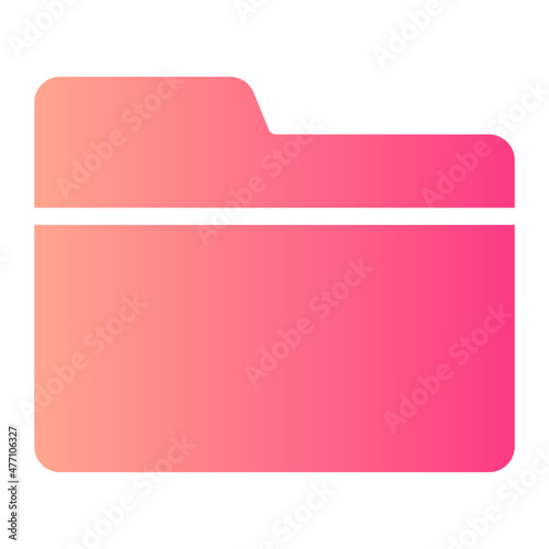 folder gradient icon
