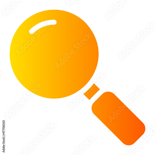 loupe gradient icon