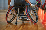 Competitions of the disabled indoor. Sport For Disabled