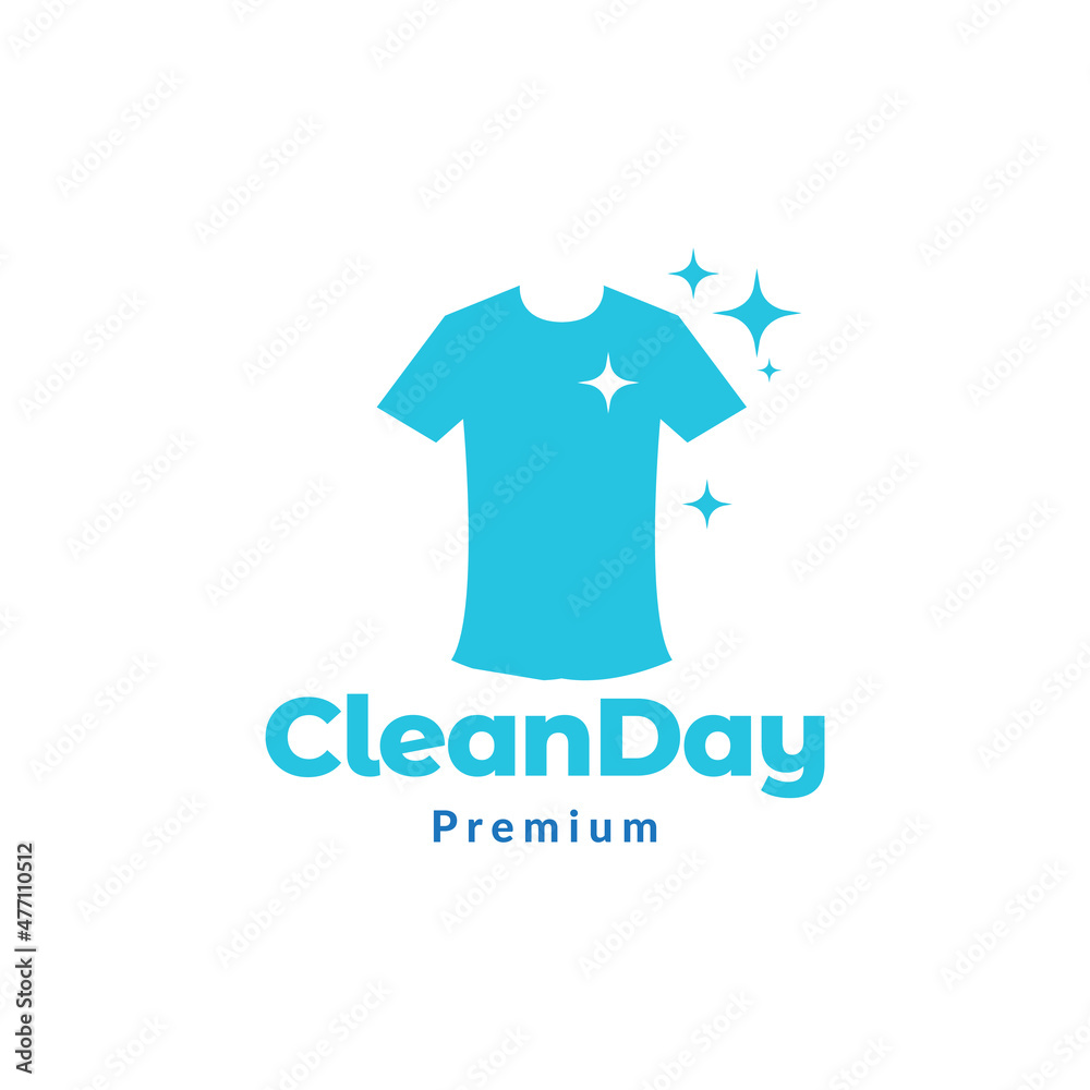 cloth man clean shine logo design vector graphic symbol icon sign ...