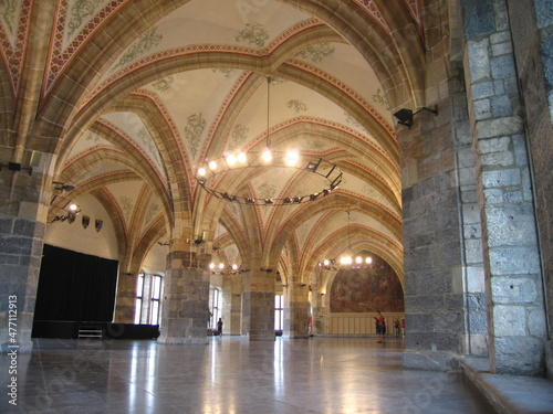 Kr  nungssaal im Aachener Rathaus