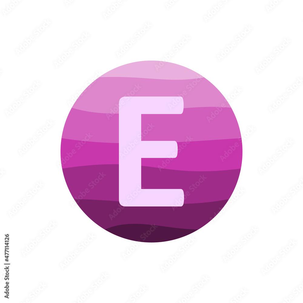 letter f with purple circle gradient vector design template in white background. letter f with purple circle gradient vector design template in white background.