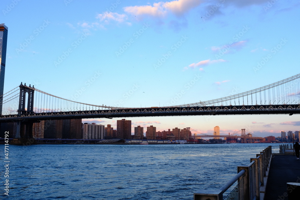 Fototapeta premium Brooklyn Bridge in NYC, U.S.