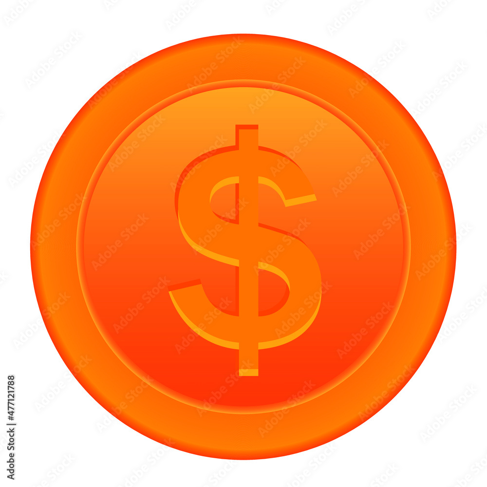Flat Dollar currency round coin. Casino currency, gambling coin, vector illustration isolated on white background. Vector icon, symbol, money, casino gambling. EPS10
Flat Dollar currency round coin. Casino currency, gambling coin, vector illustration isolated on white background. Vector icon, symbol, money, casino gambling. EPS10