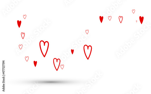 sfondo, cuore, cuoricini, san valentino, festa degli innamorati, cuori