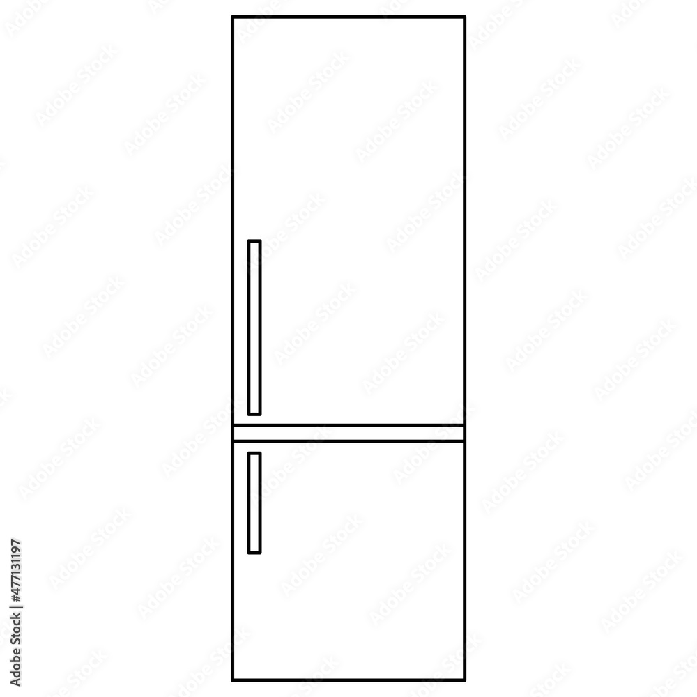 Kitchen interior with house appliances.Vector in line art style. Illustration for shop of kitchens and shop of house appliances
Kitchen interior with house appliances.Vector in line art style. Illustration for shop of kitchens and shop of house appliances