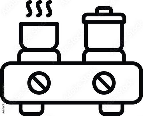 Stove Icon Style