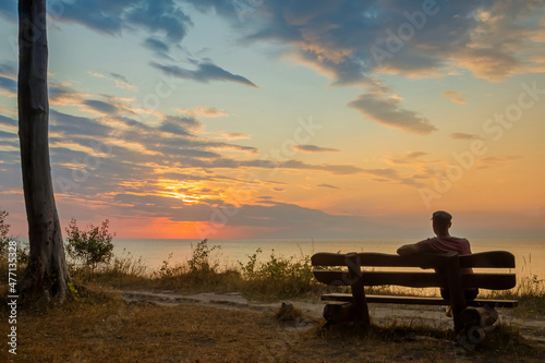 Canvas Print Abendgedanken