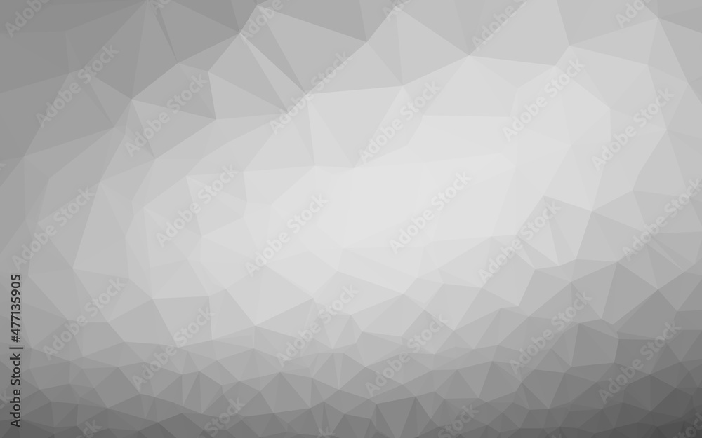 Light Silver, Gray vector blurry triangle pattern. Light Silver, Gray vector blurry triangle pattern.