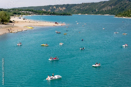 Obraz na płótnie Verdon plaża w salonie