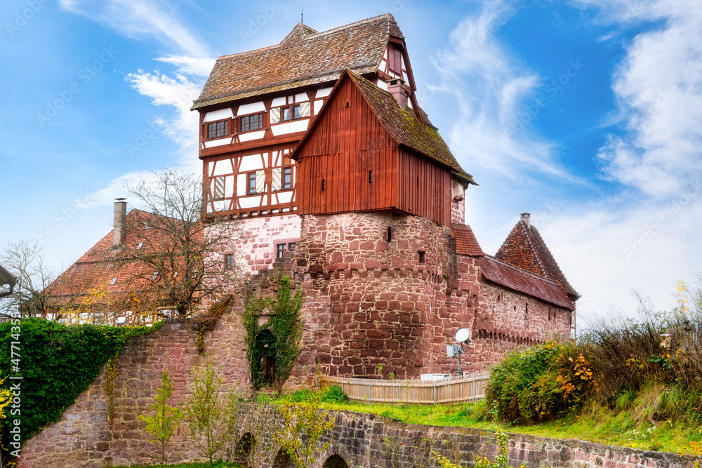 Altensteig castle, black forest, Germany