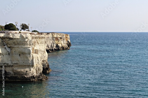 Italy, Salento: Salento Coast in Torre dell'Orso.