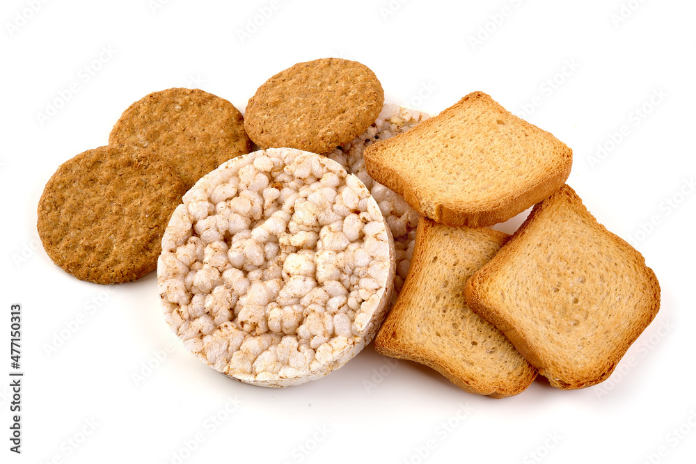 Cereal products, isolated on white background. High resolution image. Cereal products, isolated on white background. High resolution image.