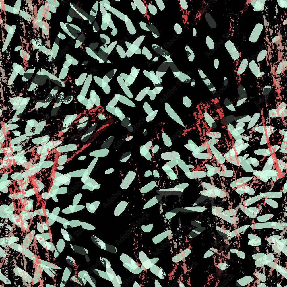 Obraz premium Ink Stains Seamless Pattern. Fashion Concept.