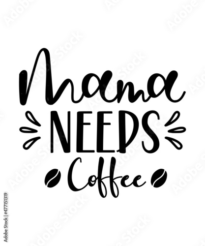 Coffee SVG Bundle, Funny Coffee SVG, Coffee Quote Svg, Caffeine Queen, Coffee Lovers, Coffee Obsessed, Mug Svg, Coffee mug, Cut File Cricut