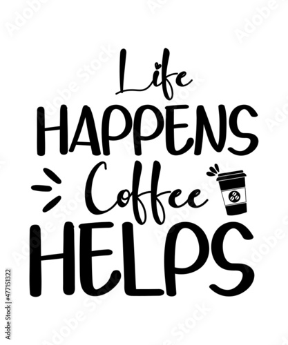 Coffee SVG Bundle, Funny Coffee SVG, Coffee Quote Svg, Caffeine Queen, Coffee Lovers, Coffee Obsessed, Mug Svg, Coffee mug, Cut File Cricut