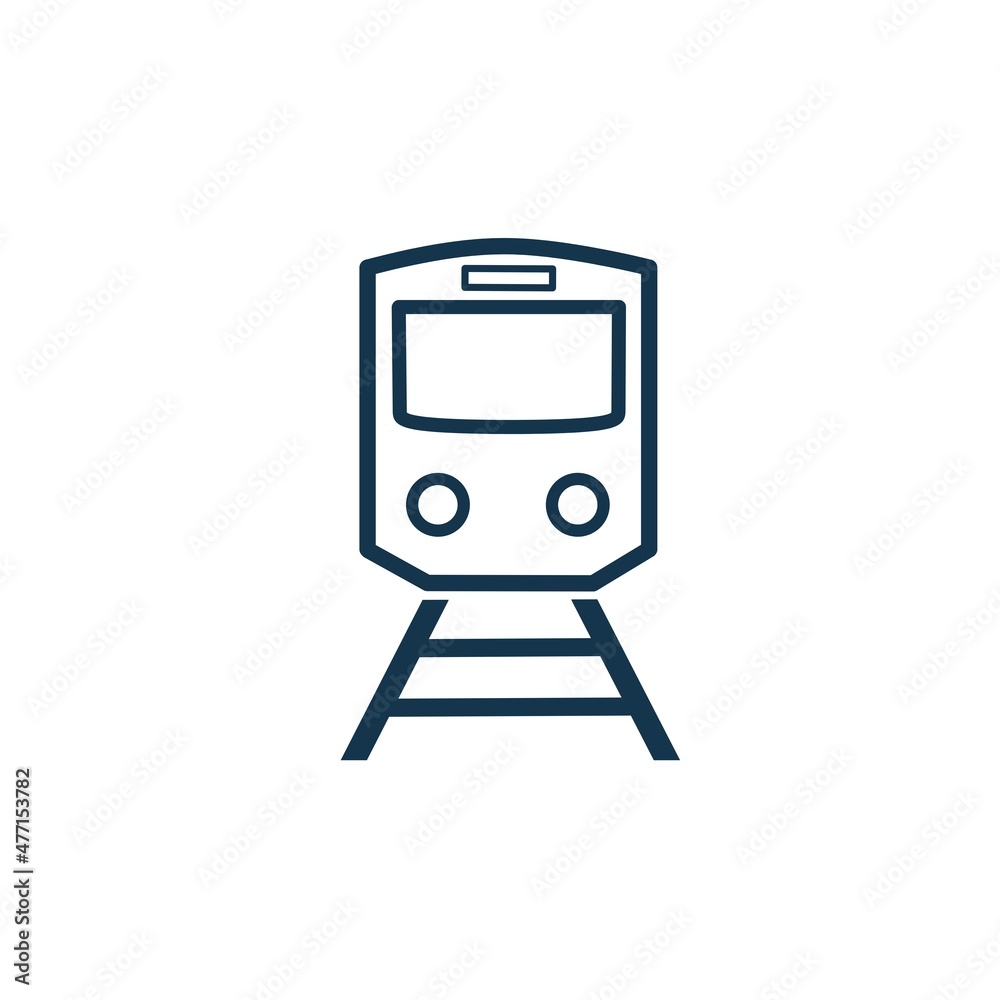 train icon. transportation sign. flat vector on a white background. train icon. transportation sign. flat vector on a white background.