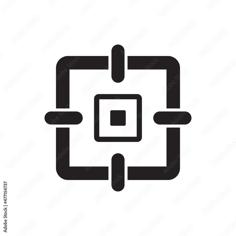 Target icon ( vector illustration ) Target icon ( vector illustration )