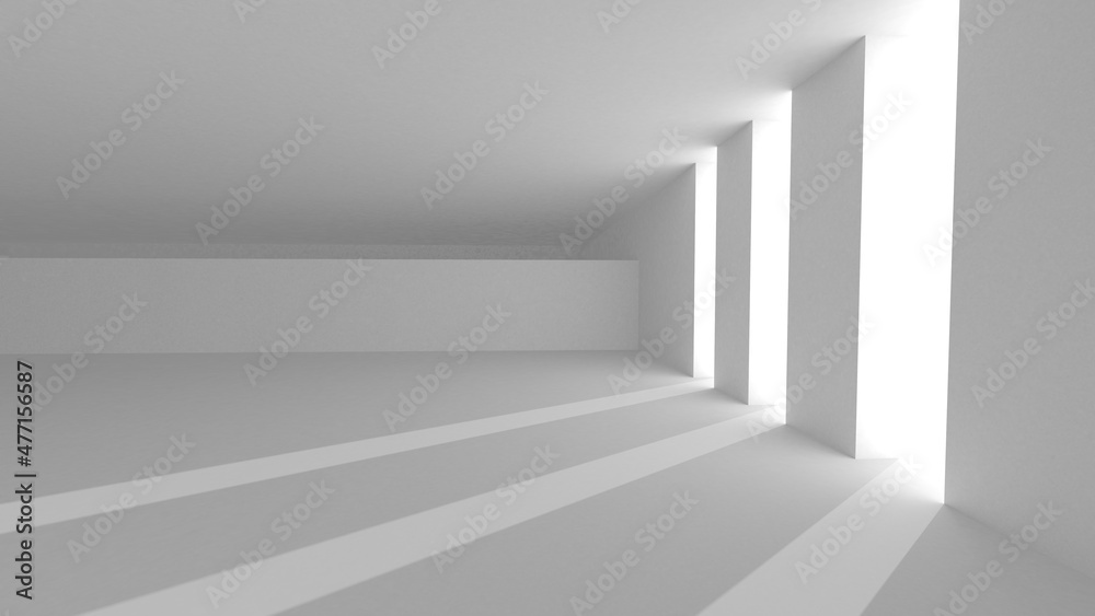 White Modern Background. Abstract Building Concept White Modern Background. Abstract Building Concept
