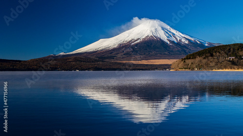 冬の富士山 山中湖