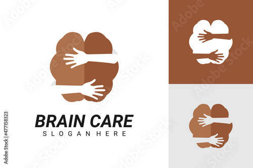 Illustration Vector Graphic of Brain Care Logo. Perfect to use for Medical Company