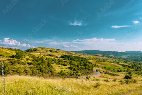 The valley - Chiojdului valley, Pietriceaua, Chiojd village area, Buzau county, Siriu mountains, Romania, © Roberto Sorin