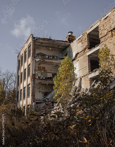 old abandoned school