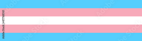 Transgender Pride Flag. Symbol of the transgender community