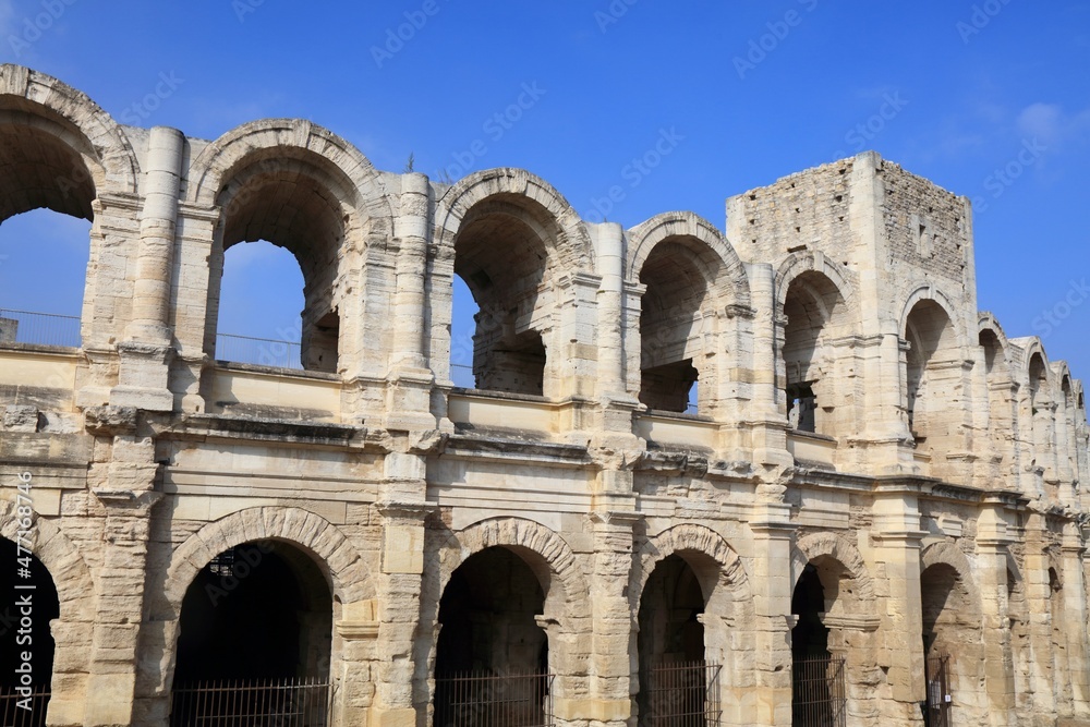 Arles amphitheatre in France