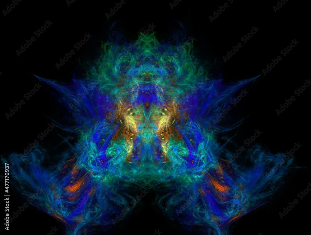 Imaginatory fractal abstract background Image Imaginatory fractal abstract background Image